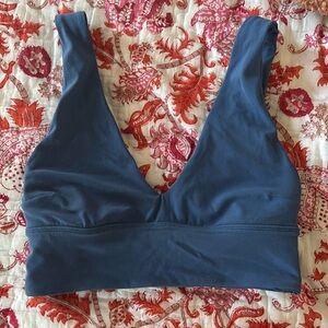 Lululemon blue align bra v neck